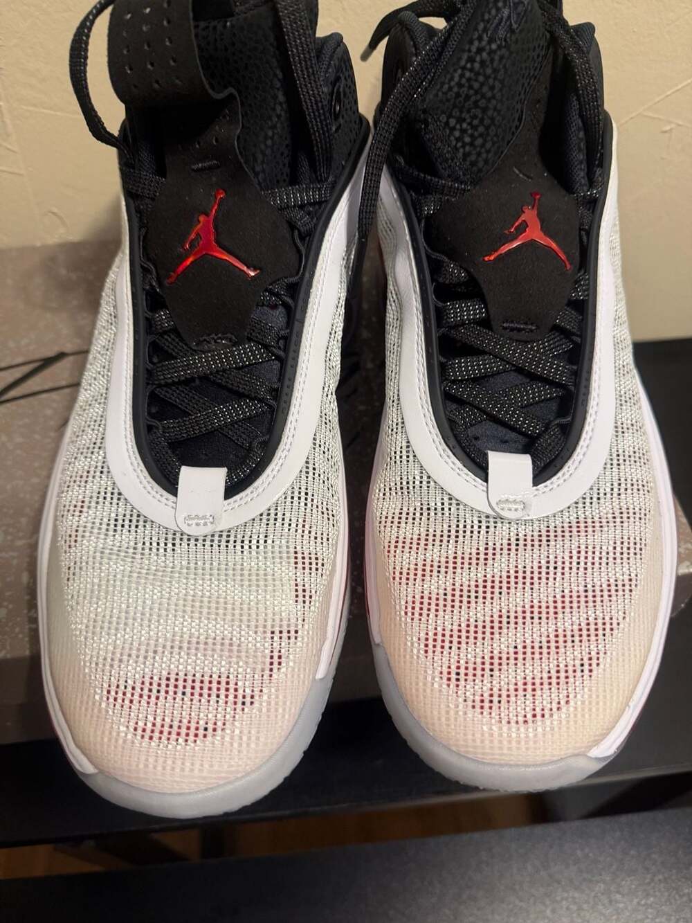 Air Jordan 36 'Psychic Energy' White Black Red